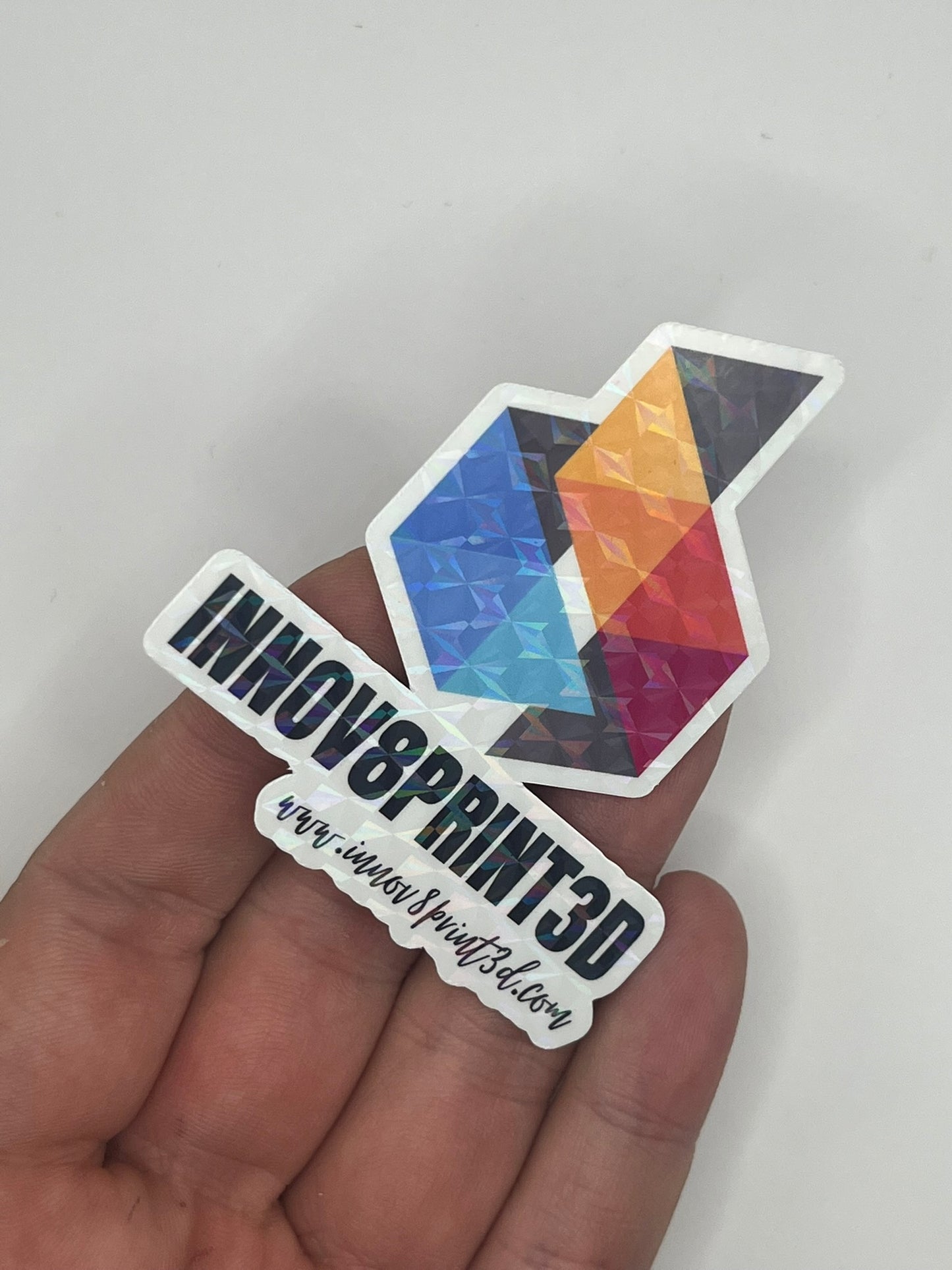Holographic Custom Vinyl Stickers