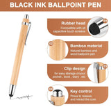 Bamboo Stylus / Pen - 2 in 1 - Engraved - Innov8Print3D
