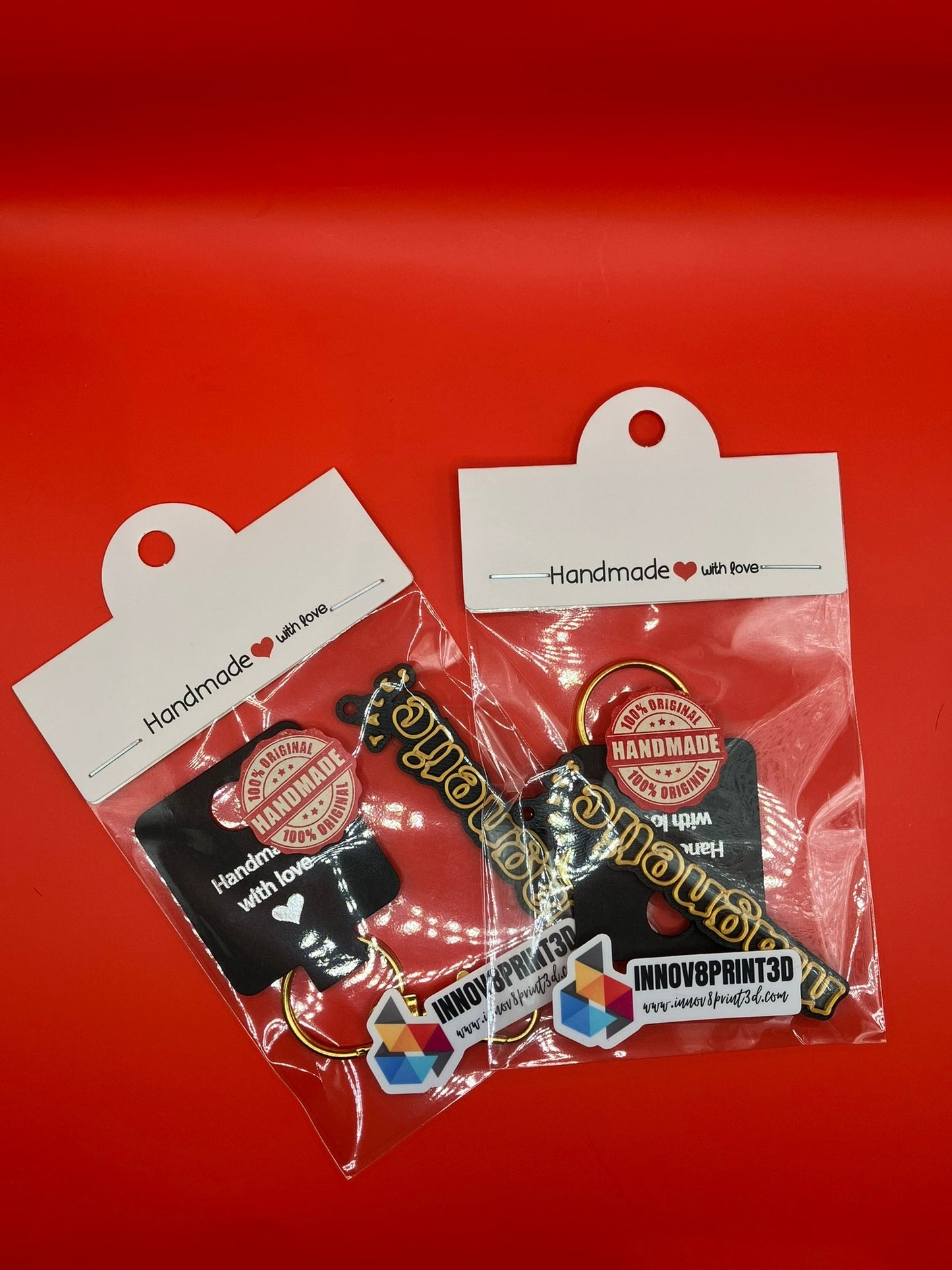 Custom Design NFC Keyrings - Single / Bulk - Innov8Print3D