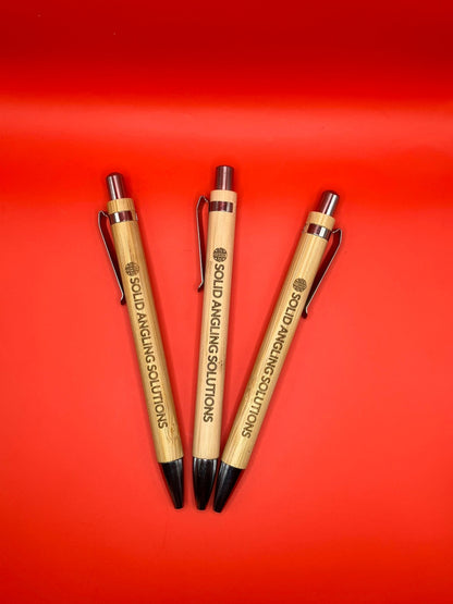 Bamboo Pen - Laser Engraved